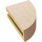 Ekena Millwork 3"W x 6"D x 9"H Classic Durham Rough Cedar Woodgrain TimberThane Corbel, Primed Tan CORUR03X06X09DURRCPR - alternate 2